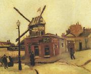 Le Moulin de la Galette (nn04) Vincent Van Gogh